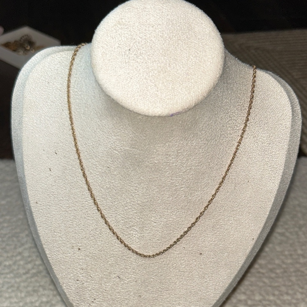 Vintage Caco 12 k 1/20 Gold Chain Necklace